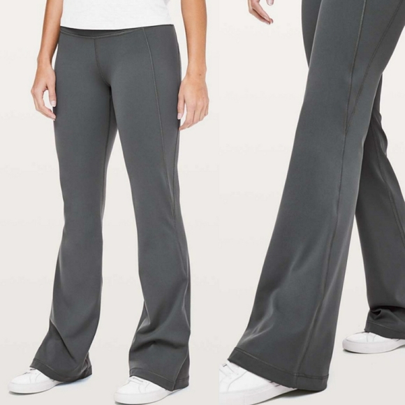lululemon athletica Pants & Jumpsuits Lululemon Grey Flare Pant